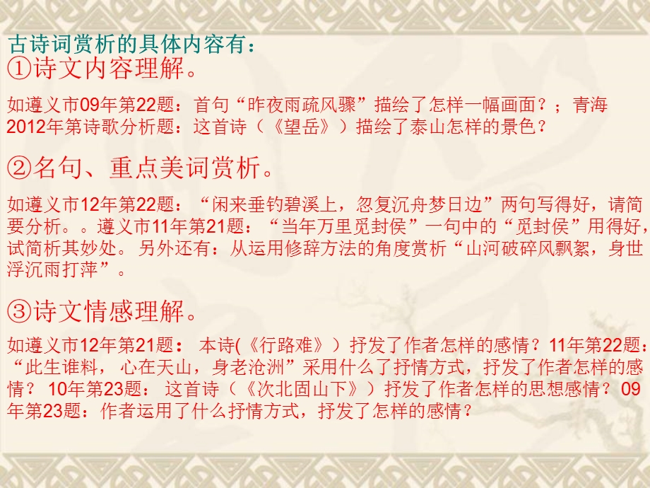 古诗词鉴赏红丝中学安文科.ppt_第3页