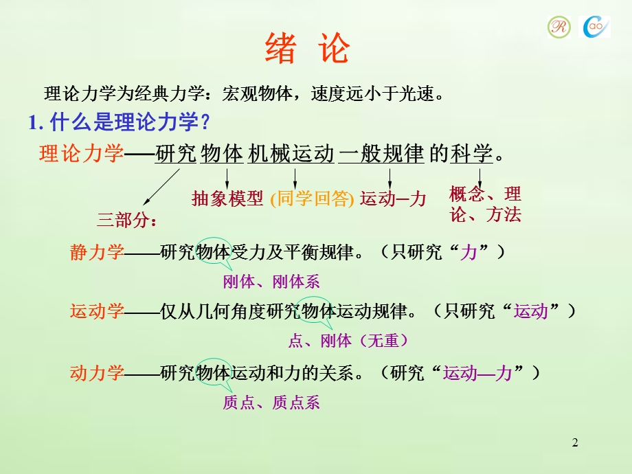 动力学基础(牛顿定律质点的运动微分方程).ppt_第2页