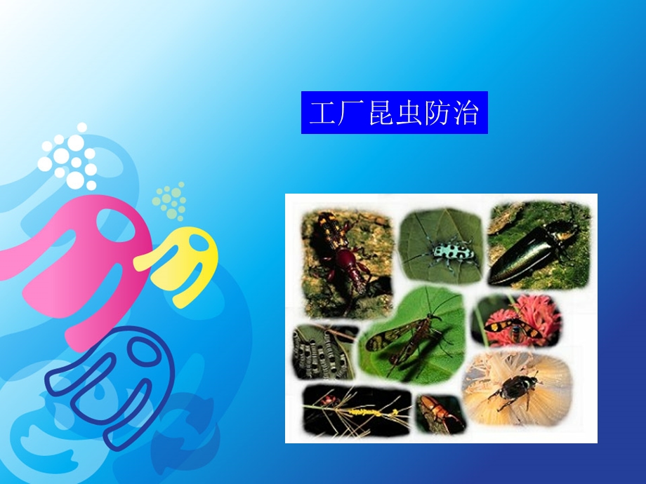 化妆品企业昆虫防治.ppt_第1页