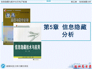 信息隐藏与水印技术第5章.ppt