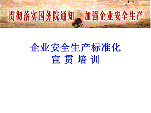 安全标准化培训资料.ppt