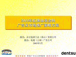 油漆涂料广告及市场推广策略方案.ppt