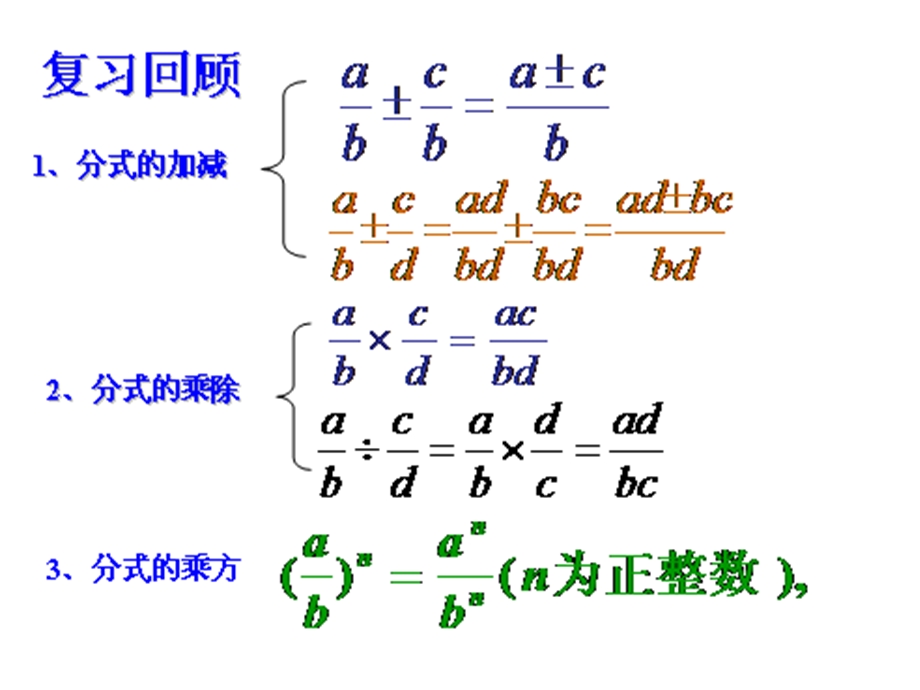 分式的混合运算习题课(练习超好).ppt_第2页