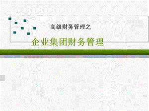 企业集团财务管理.ppt