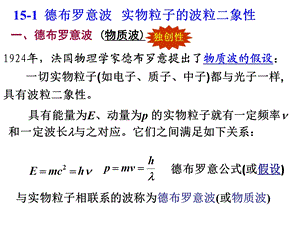 大学物理15量子物理基础.ppt