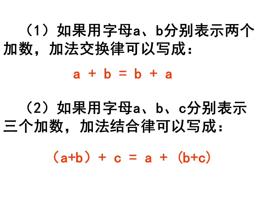 人教版加法运算定律复习.ppt_第2页