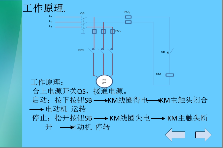 交流接触器自锁控制线路.ppt_第3页