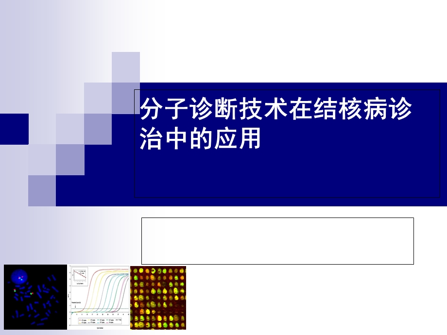 分子诊断技术在结核病诊治中的应用.ppt_第1页