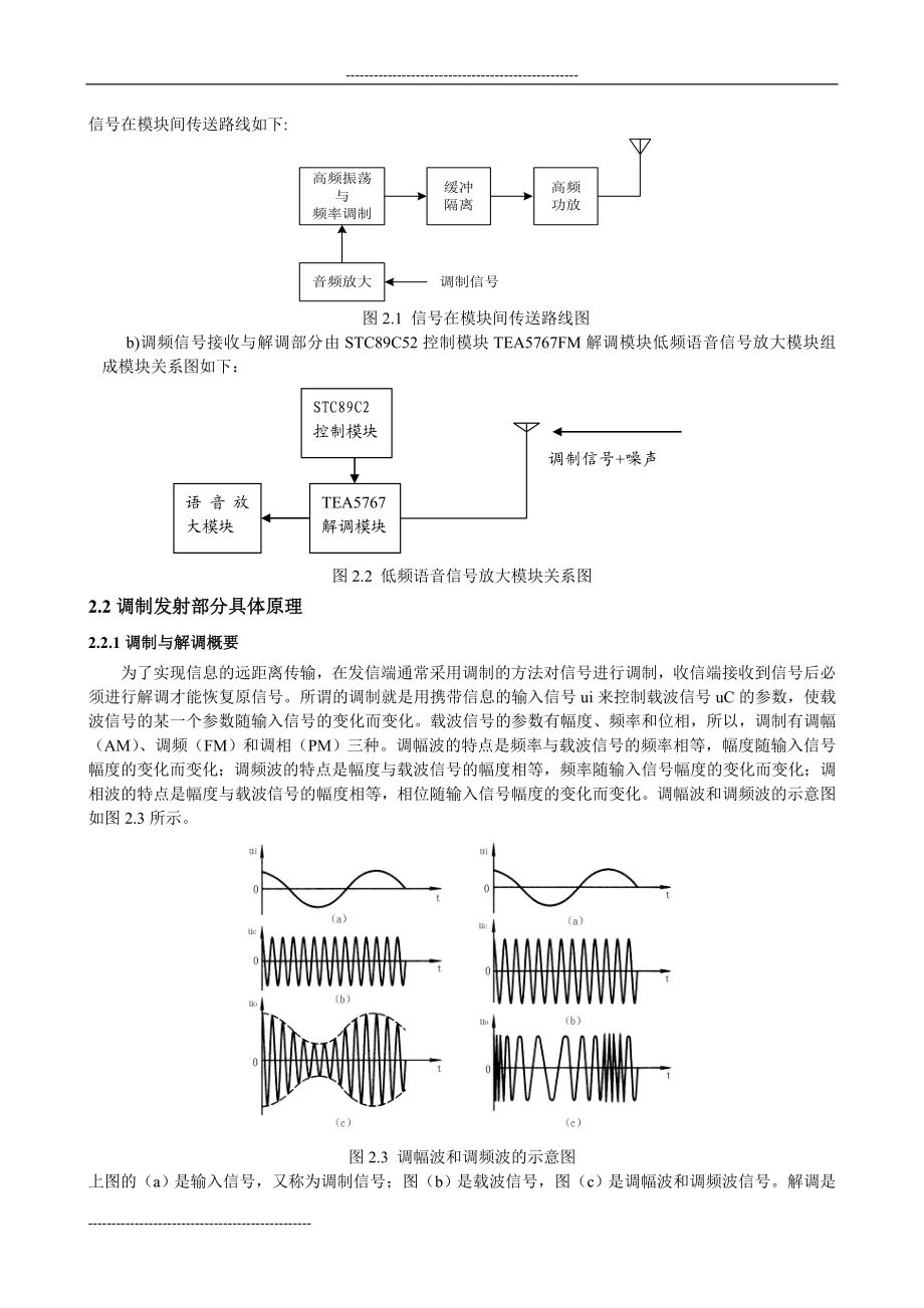 基于FM调制方式的语音传输.doc_第2页