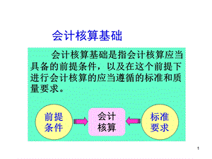 会计学培训课程-会计核算基础.ppt