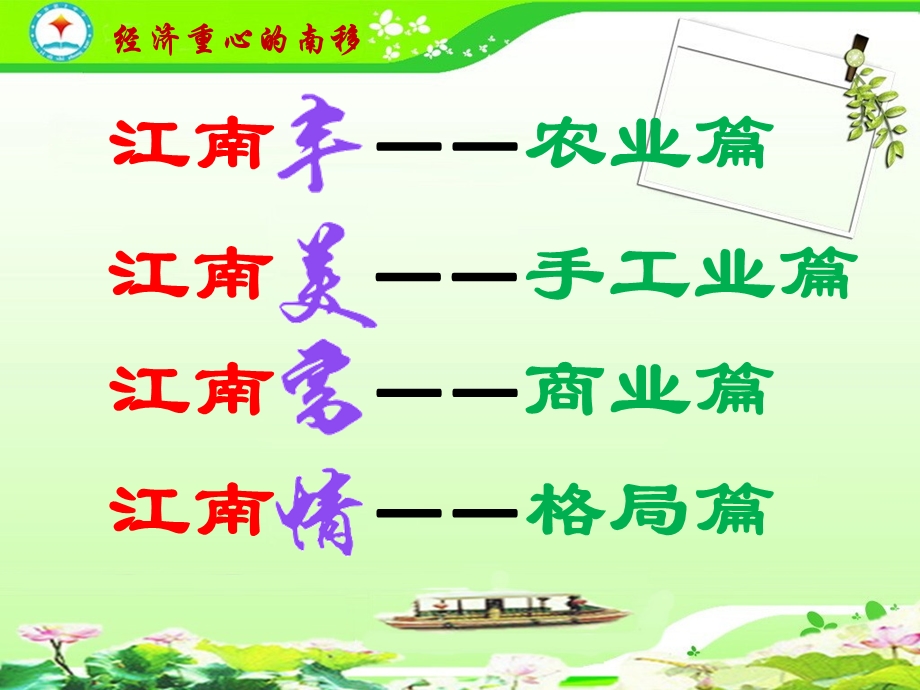 人教版历史七年级下册《经济重心的南移》.ppt_第3页