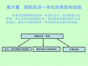 国际经济一体化的类型和实践.ppt