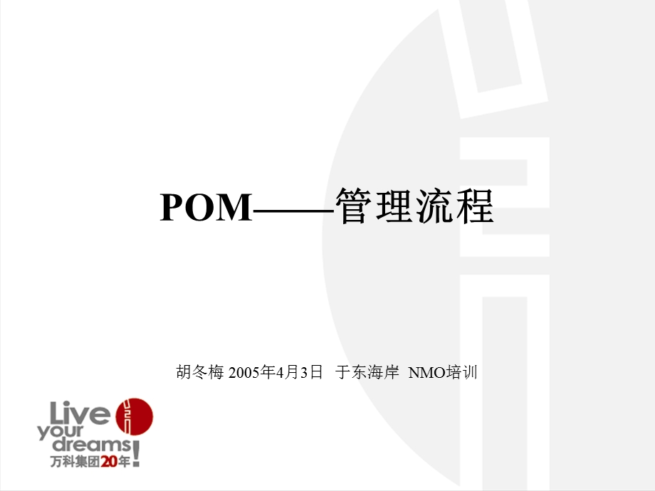 万科POM－管理流程ellen.ppt_第1页