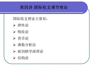 国际收支理论主要有.ppt