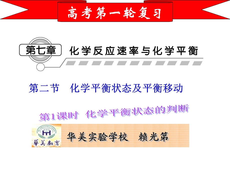 化学平衡状态的判断1班.ppt_第1页