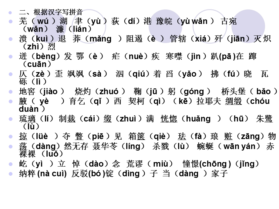 八年级上期末字词诗句复习(期末用).ppt_第3页