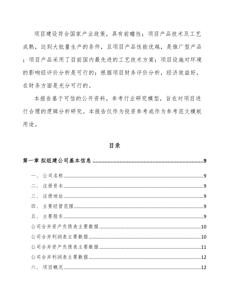 垫江关于成立箱包公司可行性研究报告模板范本.docx_第3页