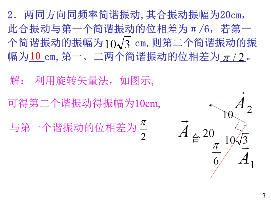 大学物理规范作业(本一)15解答.ppt_第3页