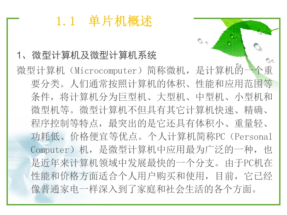 单片机应用技术第一章-单片机的结构和原理.ppt_第3页