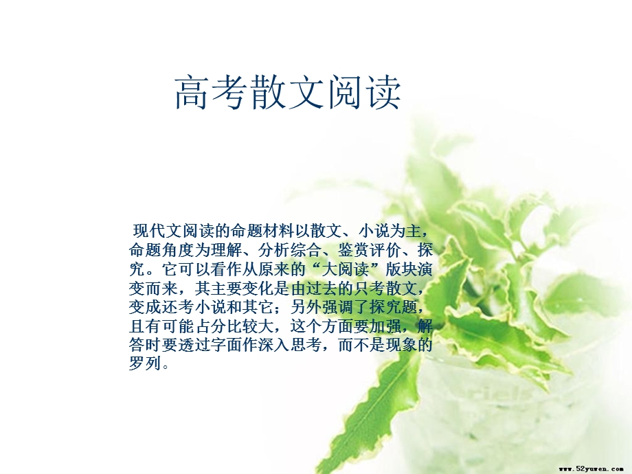 现代文阅读之如何形成正确的答案.ppt_第1页