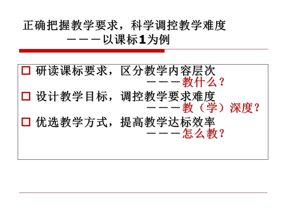 正确把握课标要求科学调控教学深度-朱慧.ppt_第2页