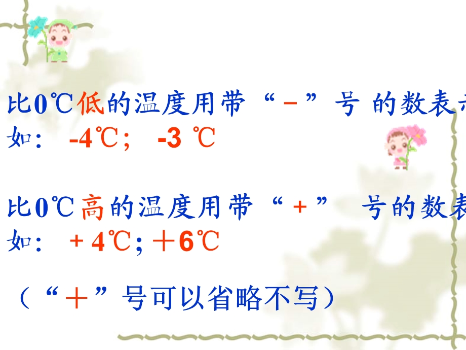 生活中的负数课件(北师大版数学四年级上册).ppt_第3页