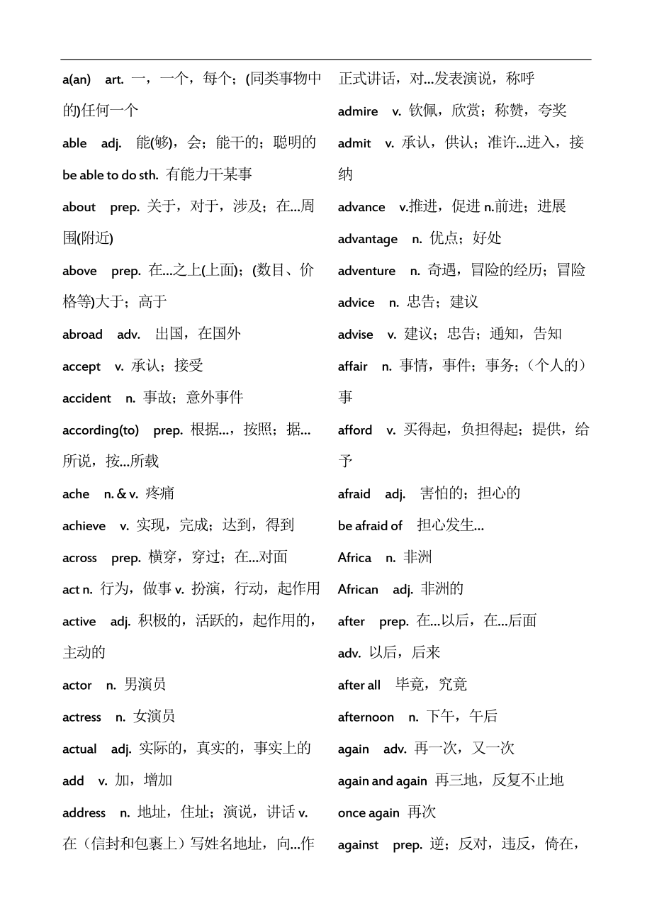 二级考试单词汇总.doc_第1页