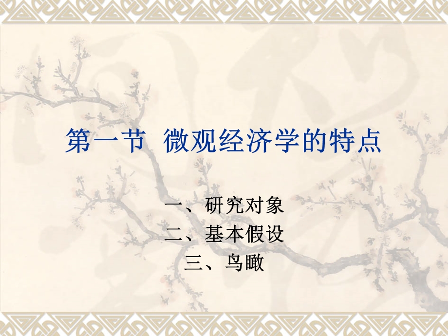 微观经济学的特点.ppt_第1页