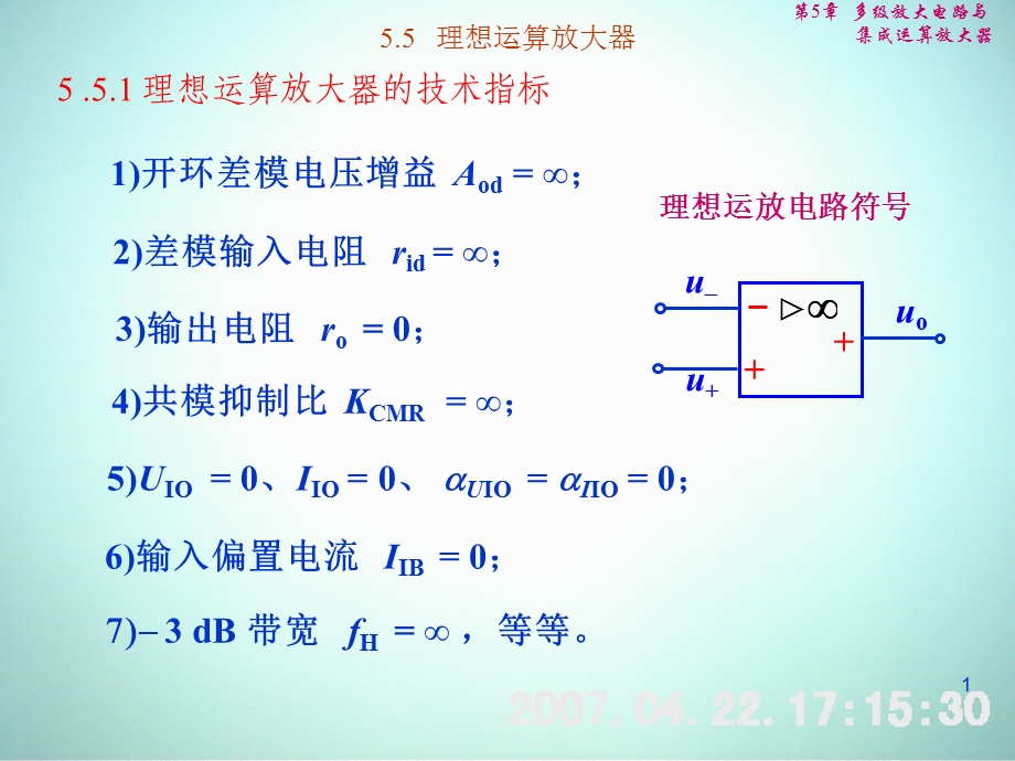 理想运算放大器.ppt_第1页