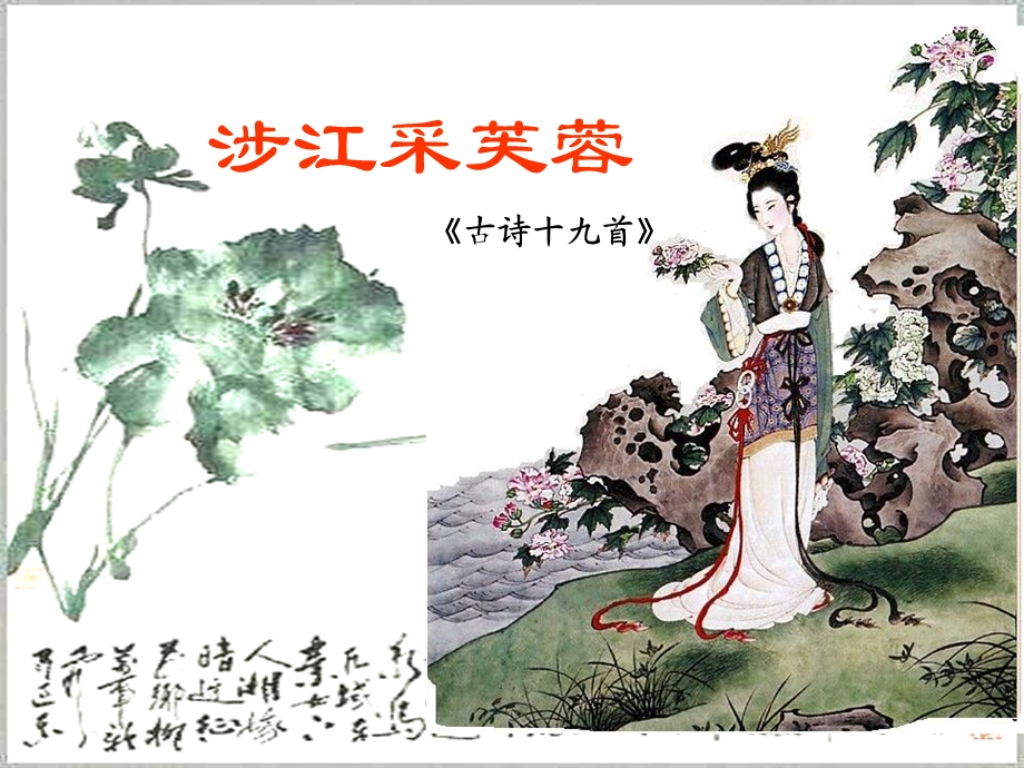 涉江采芙蓉shangke.ppt_第2页