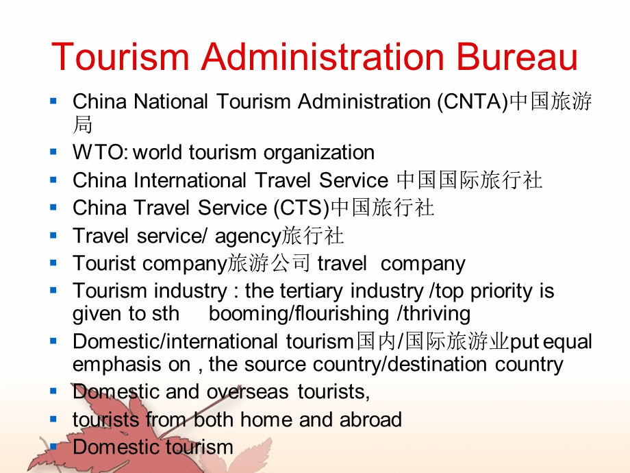 旅游口译之Tourism词汇.ppt_第2页