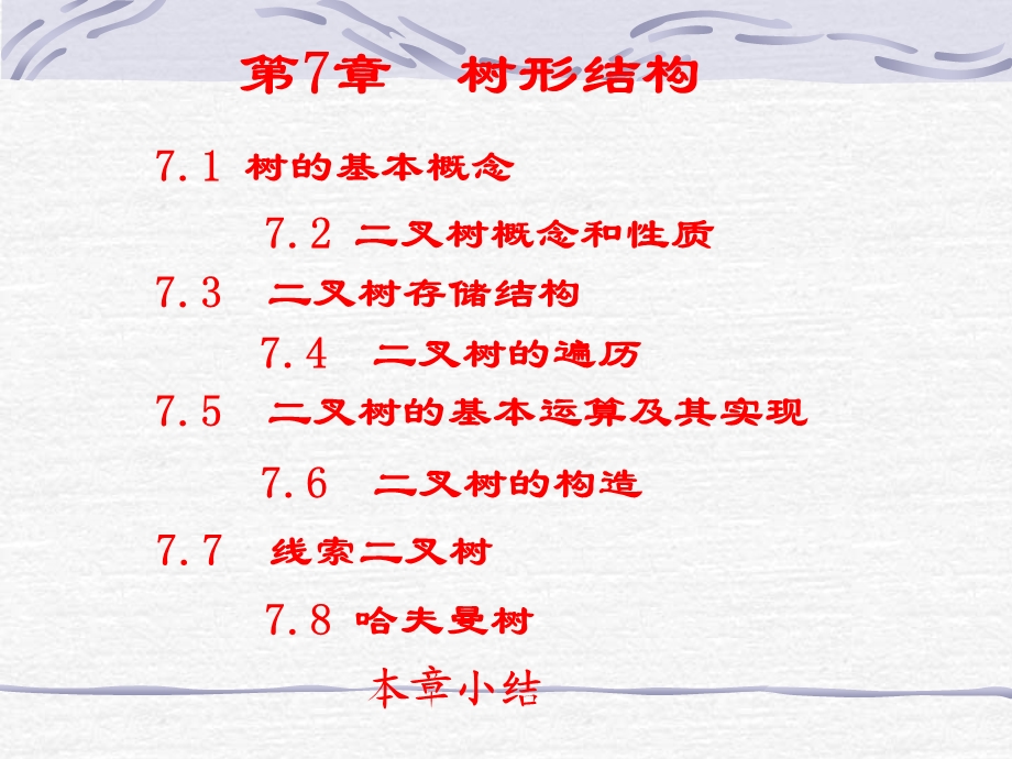 数据结构C语言版第7章树形结构.ppt_第1页