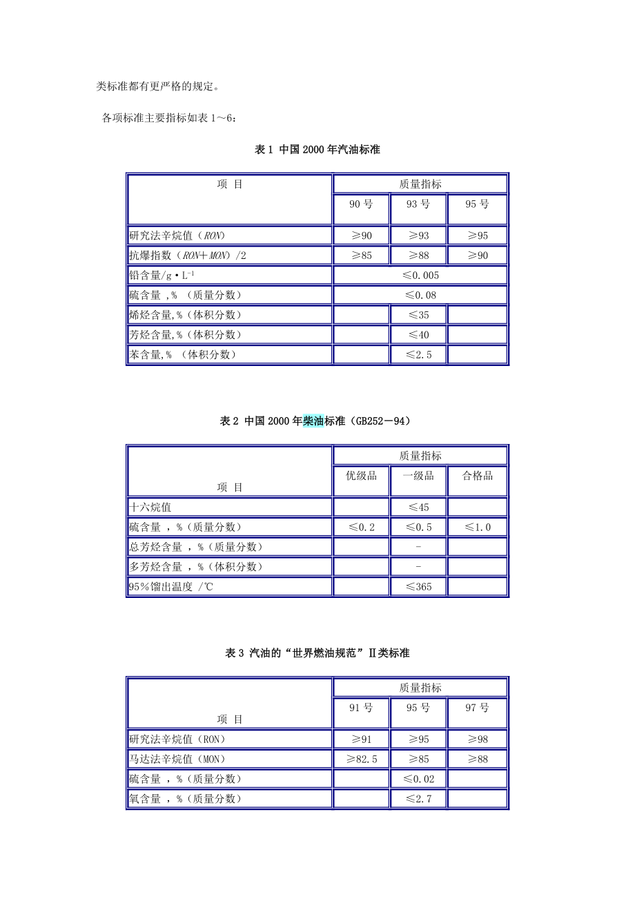 汽、柴油质量标准的提高对炼油企业效益的影响.doc_第2页