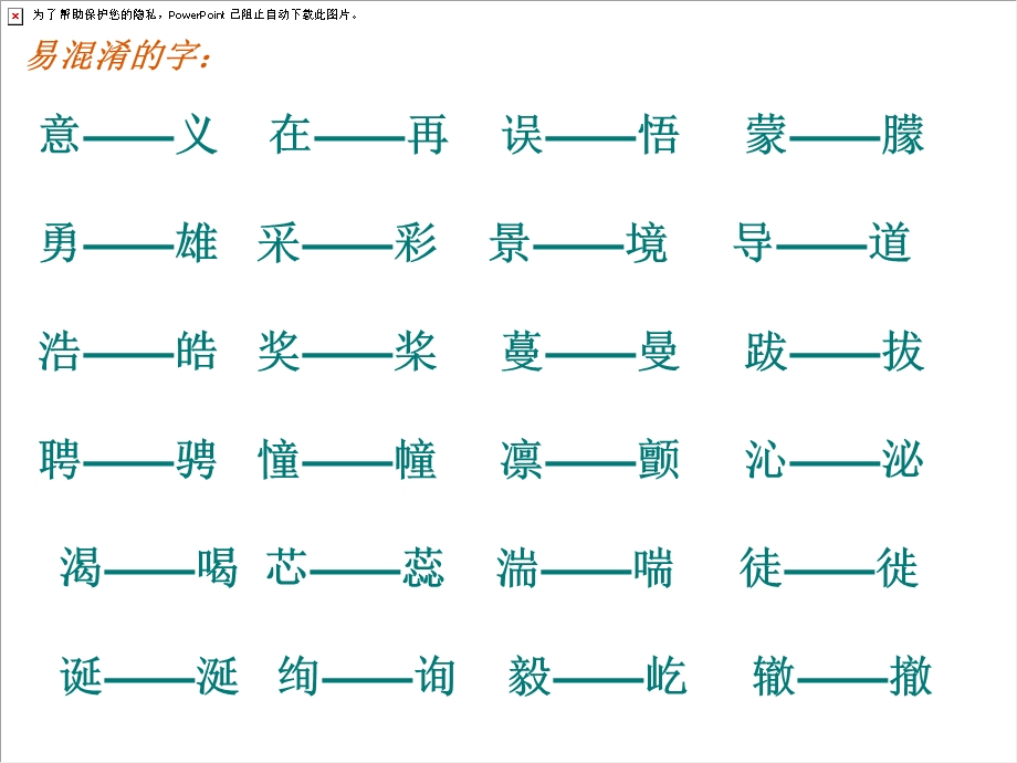 小学六年级语文复习内容课件.ppt_第1页