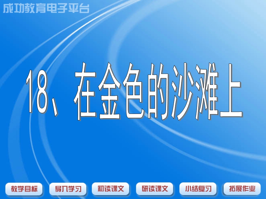 在金色的海滩上.ppt_第1页