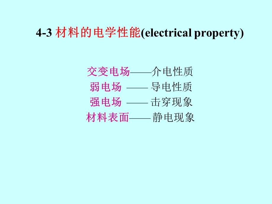 材料电学性能(材料科学基础).ppt_第1页