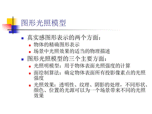 第六章真实感图形生成技术.ppt