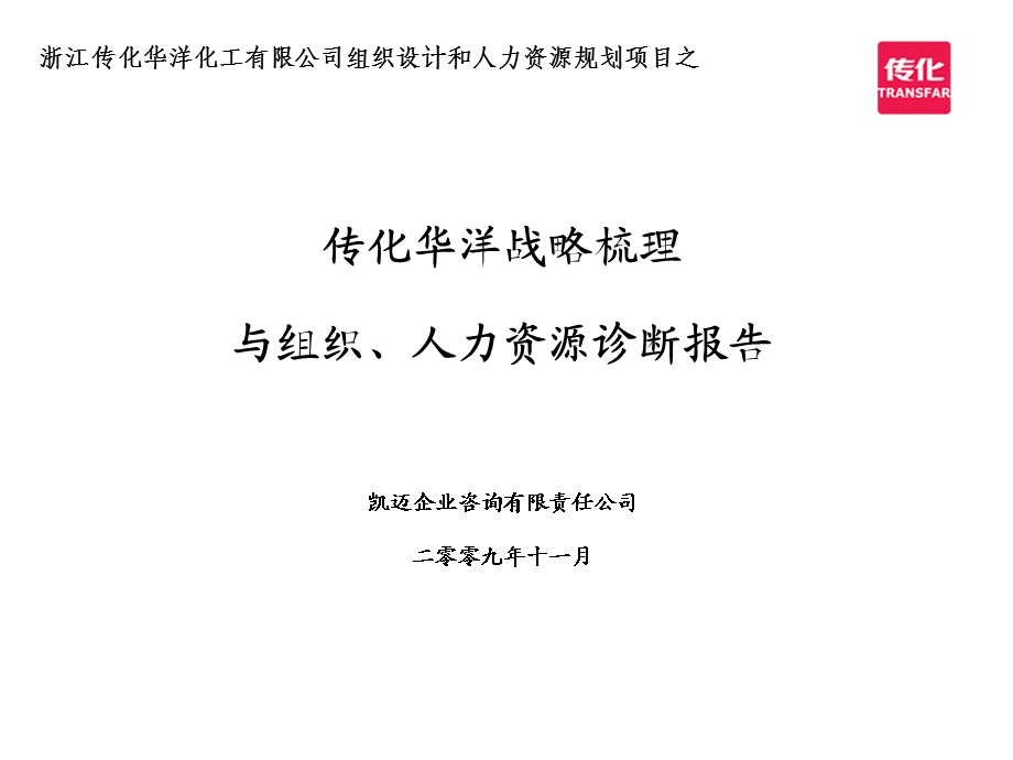 浙江传化华洋化工—战略梳理组织与人力资源诊断报告.ppt_第1页