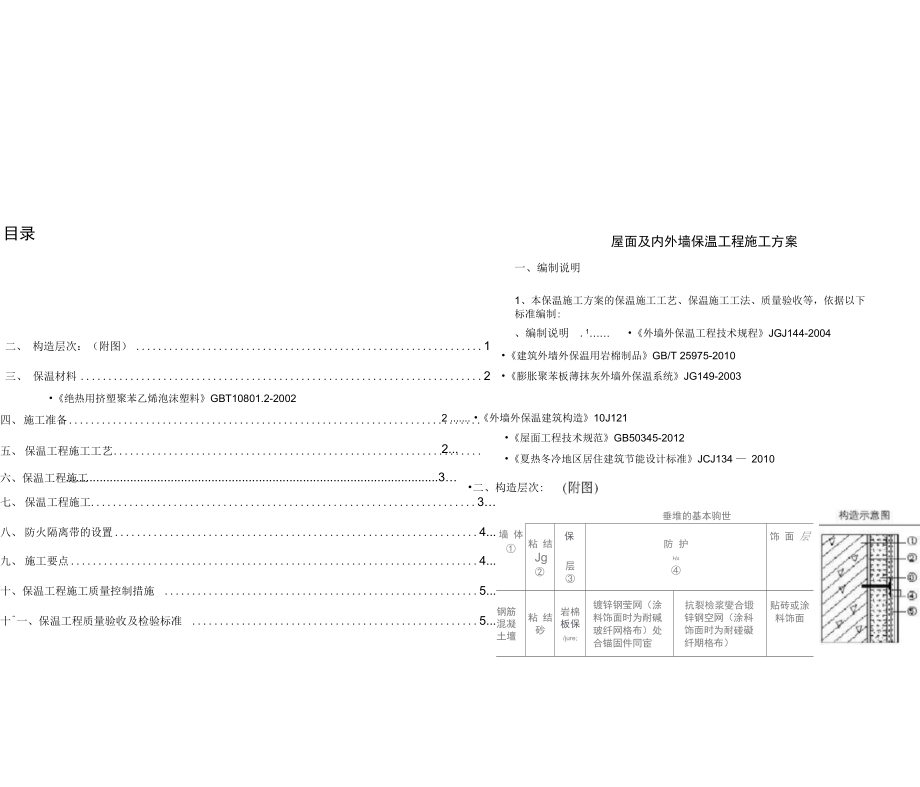 外墙及屋面保温施工方案.docx_第1页