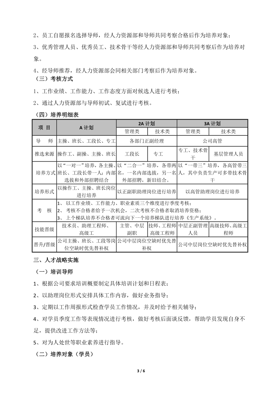 大型化工企业人才战略实施方案.doc_第3页