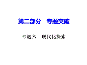 岳麓版中考历史专题复习近现代化探索.ppt