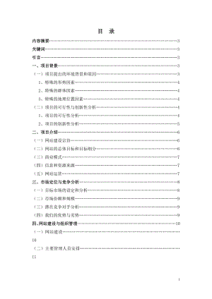 大学生二手网站商业计划书.doc