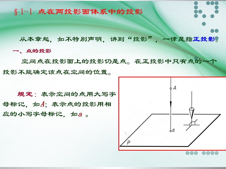 画法几何第三章平面投影.ppt_第2页