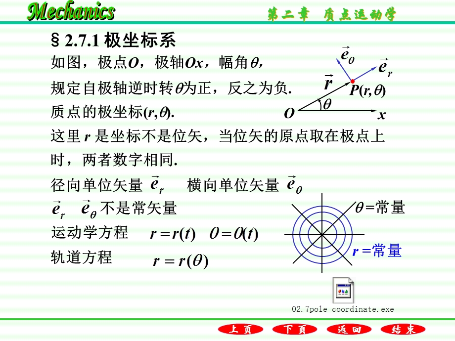 极坐标系径向速度与横向速度.ppt_第2页