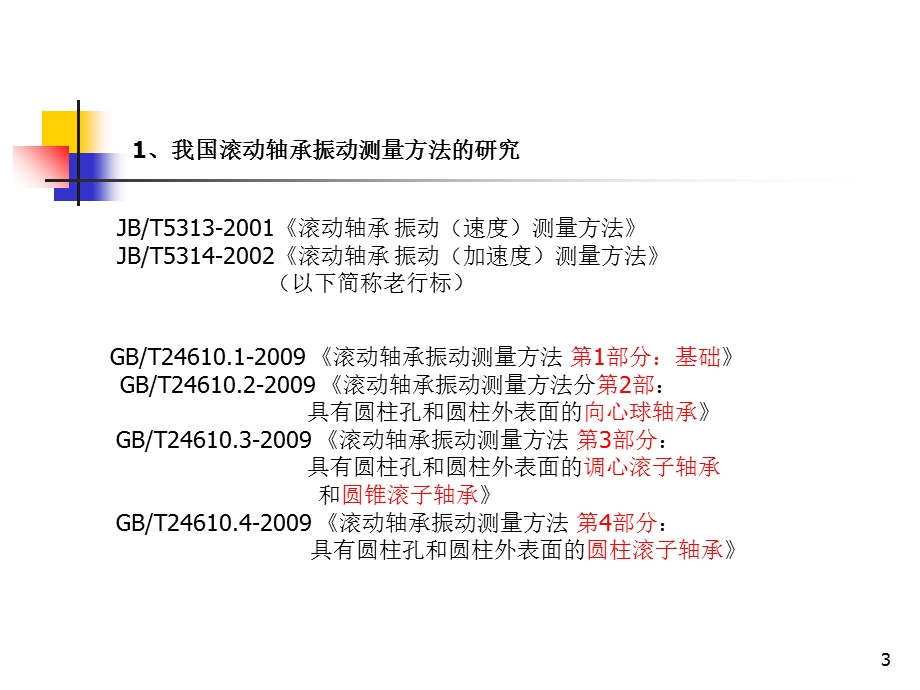 滚动轴承振动测量方法新国标介绍与分析.ppt_第3页