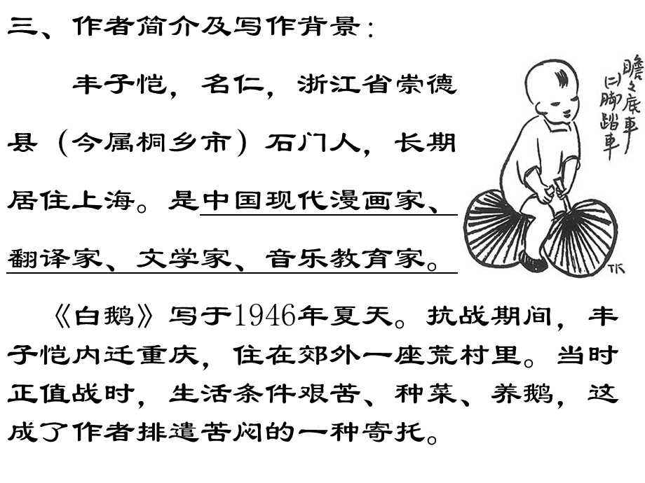 小学四年级上册语文第十三课白鹅.ppt_第3页