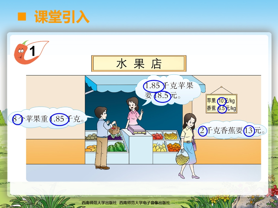 小数的初步认识(西师版小学数学三年级下册课件).ppt_第2页