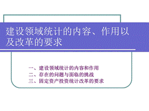 建设领域统计的内容、作用以及.ppt