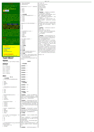 4月自考包过压题 00037 美学押题 考前重点白皮书非考前答案.Doc