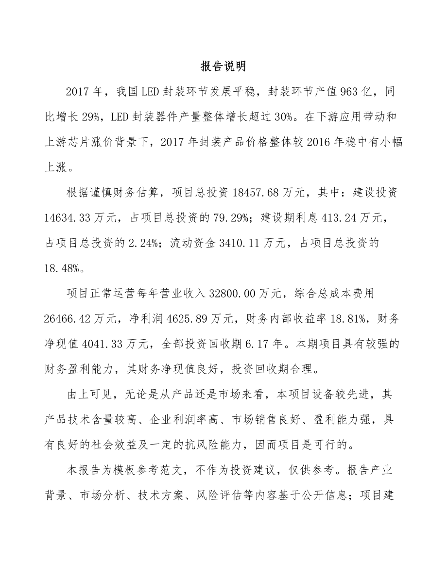 大同LED项目可行性研究报告范文.docx_第2页